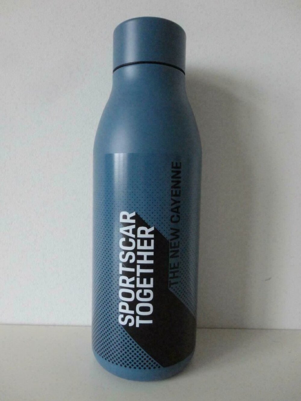 NIB PORSCHE Stainless Steel Water Drinking Bottle - Sportscar Together Cayenne